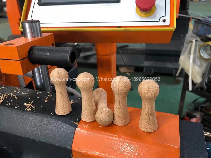 High-speed wooden handle turning lathe machine (5)