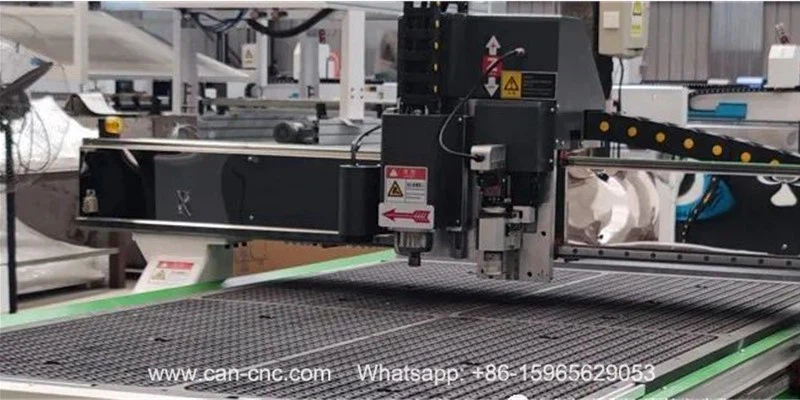 cnc oscillating knife cutting machine details 5 cnc oscillating knife cutting machine details 5